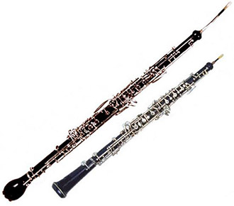 Cor anglais and oboe